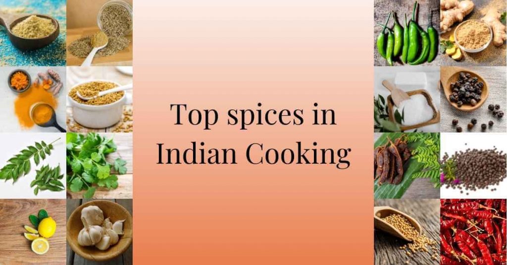 spices in indian cooking