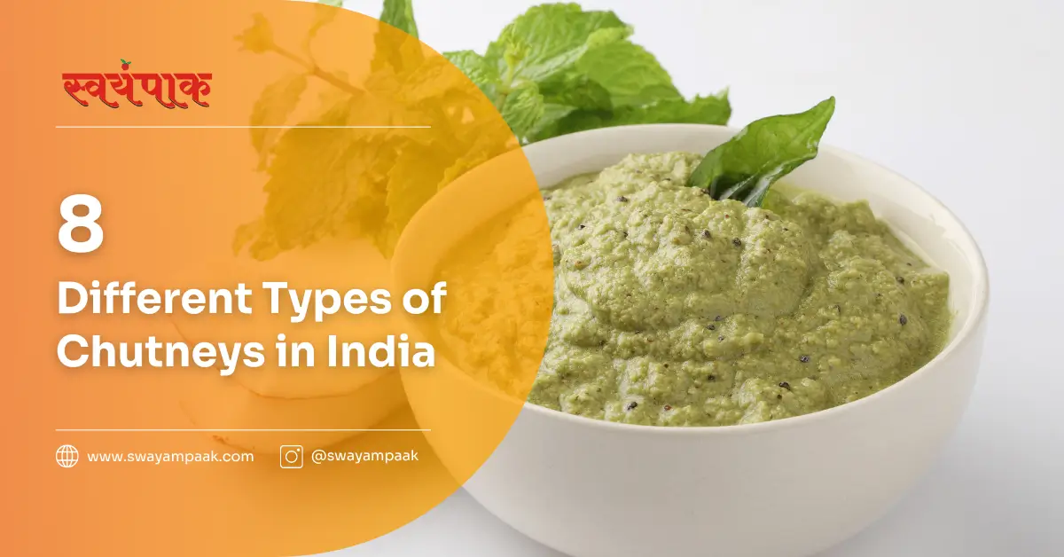 different types of chutneys in India