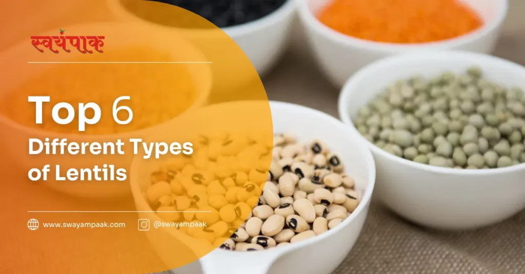 different types of lentils