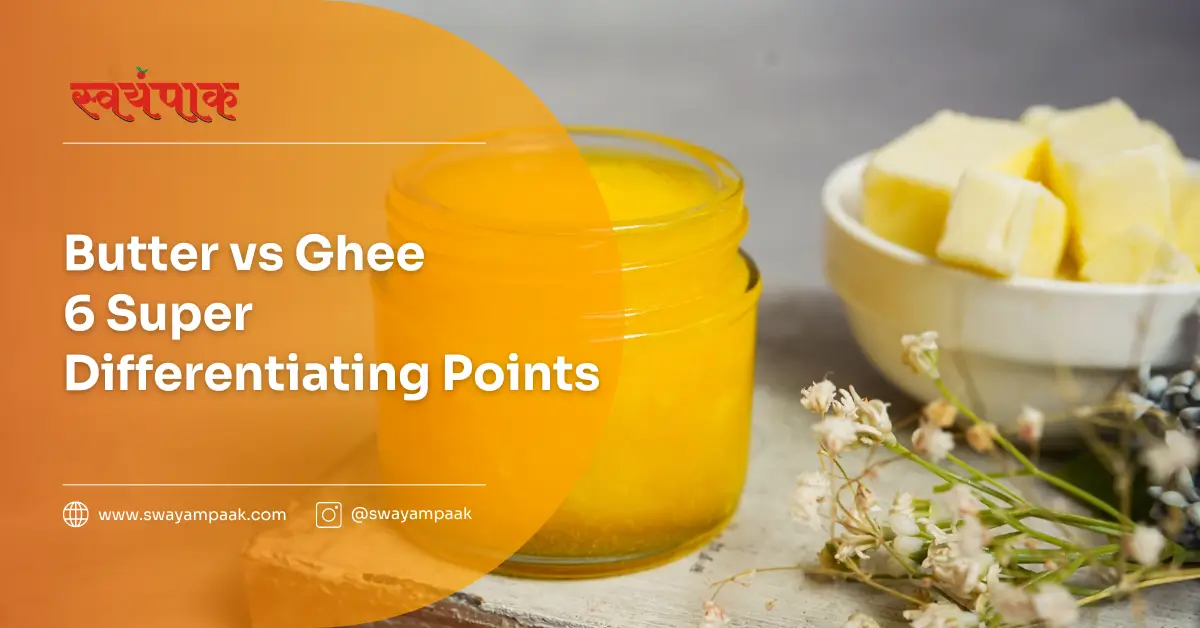 butter vs ghee