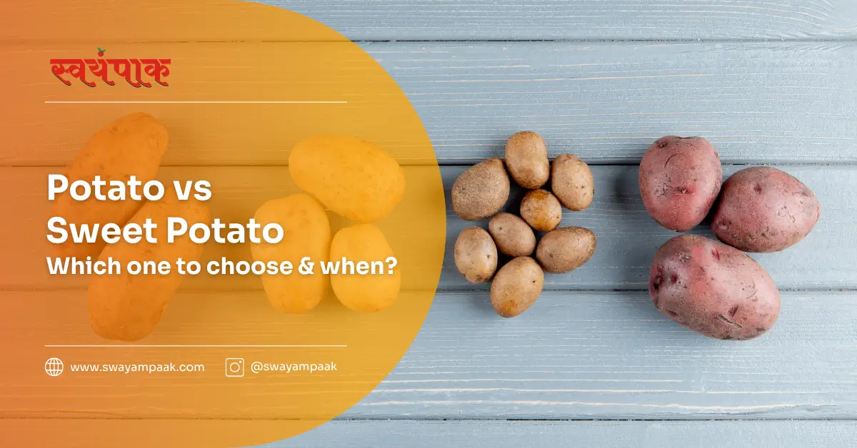 potato vs sweet potato