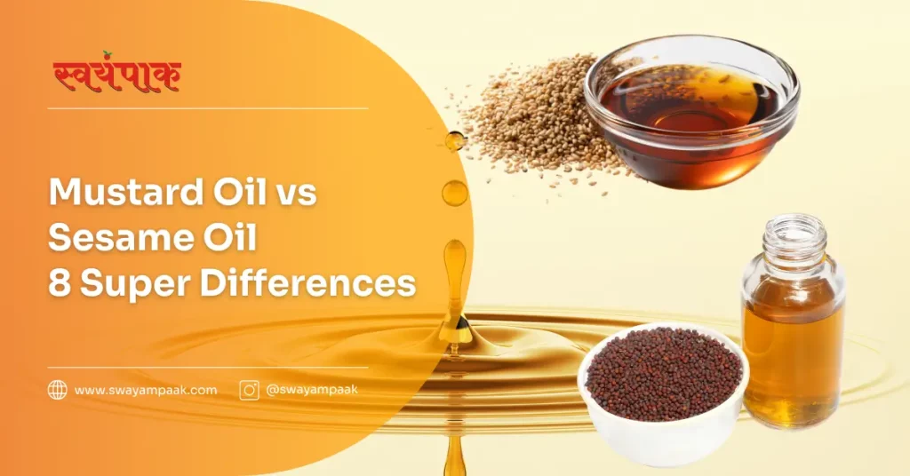 Mustard oil vs Sesame oil