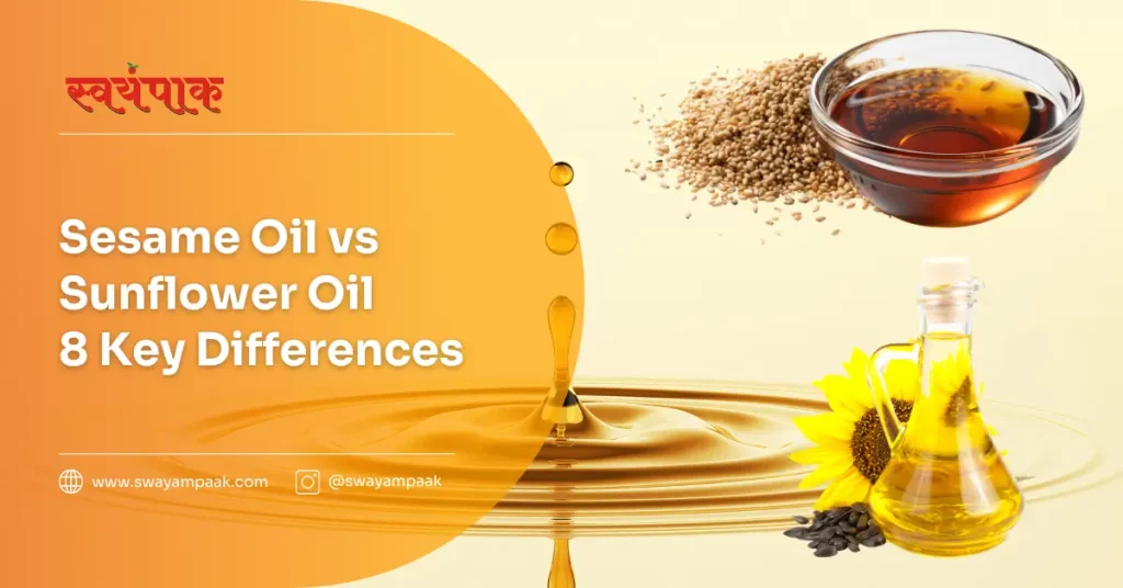 sesame oil vs sunflower oil