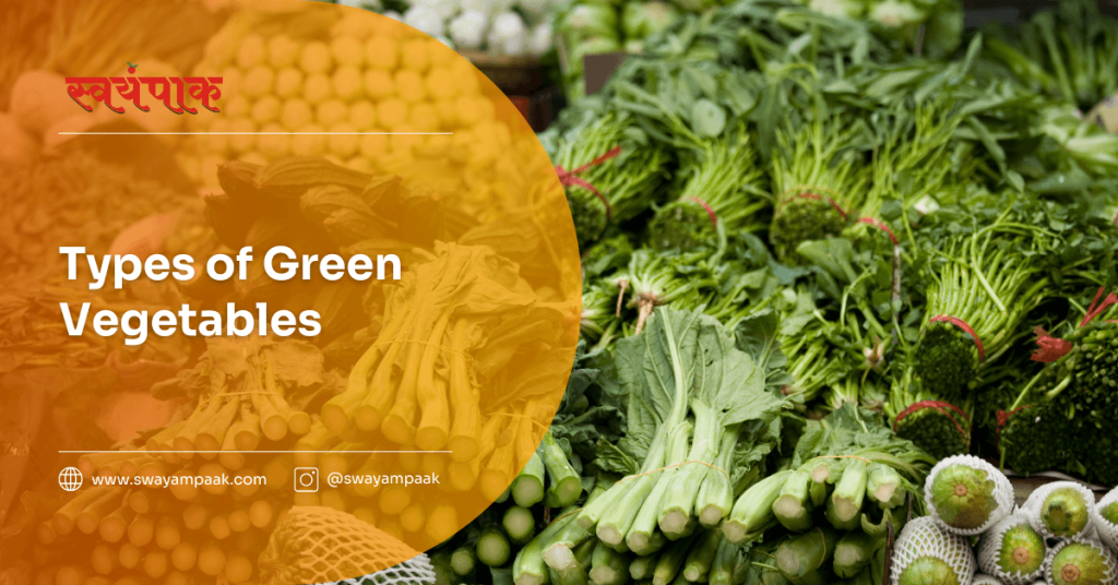 Types of green vegetables