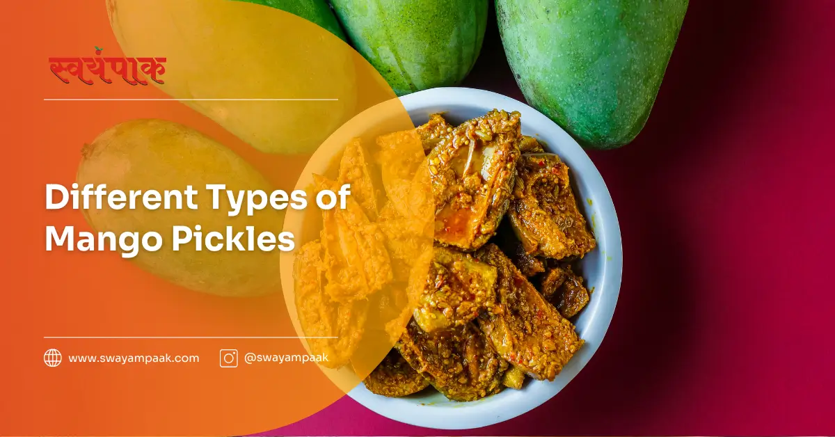 different types of mango pickles