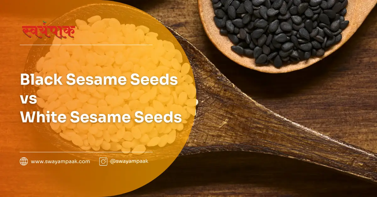 Black Sesame Seeds vs White Sesame Seeds
