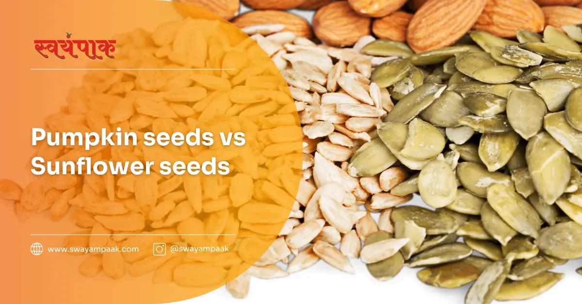 Pumpkin seeds vs Sunflower seeds