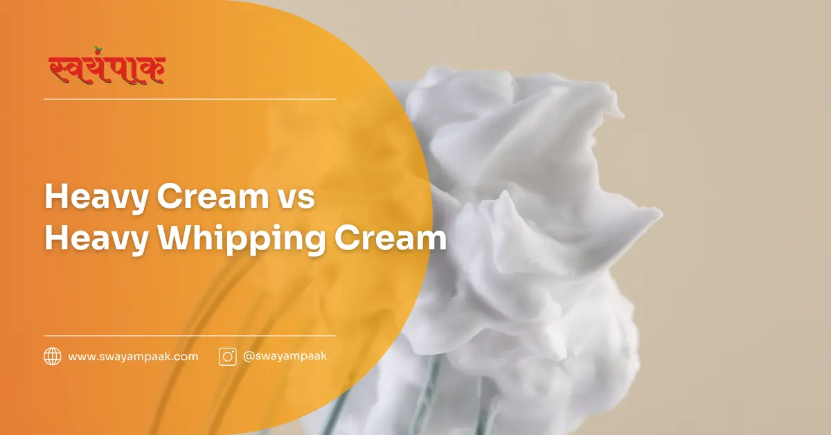 Heavy Cream vs Heavy Whipping Cream